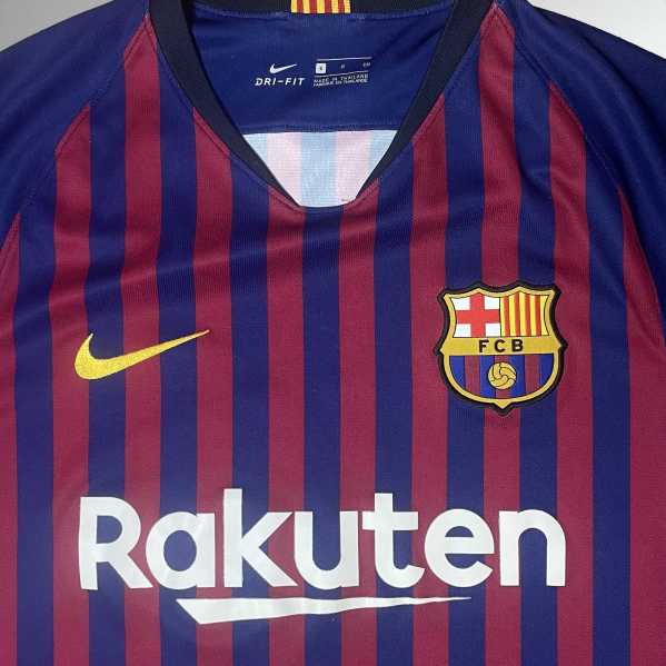 Maillot FC Barcelone 2018 2019 Domicile Taille S 894430-456