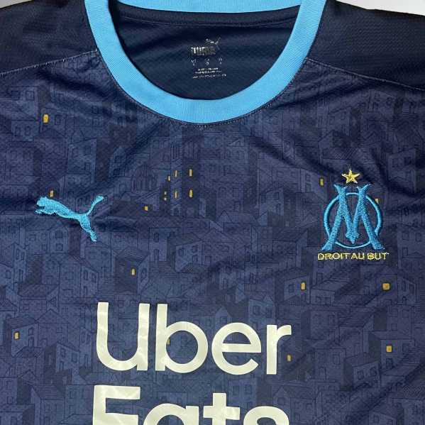 Maillot Olympique de Marseille 2020 2021 Extérieur Taille L 757035-01