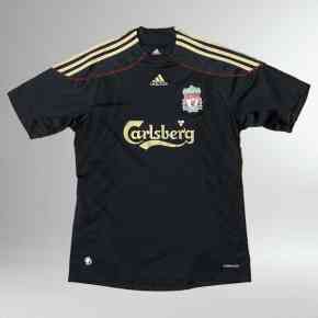 Maillot Liverpool 2009 2010 Extérieur Taille M E85670 dans Maillots d'équipes de clubs de football taille Homme