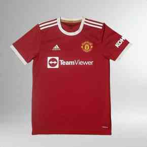 Maillot Manchester United 2021 2022 Domicile Rouge Taille L H31447 dans Maillots d'équipes de clubs de football taille Homme