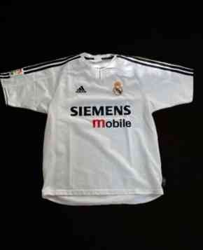 Maillot REAL MADRID 2003 2004 Domicile Taille M Blanc 021804